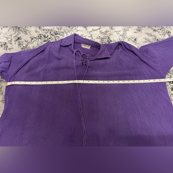 Purple Women’s Tunic - Free Size. - Picture 5 of 6